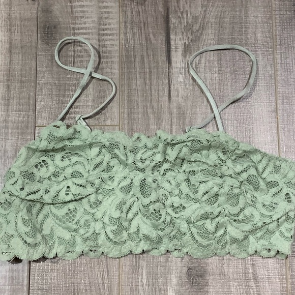 Free People Reese Bralette Sage - Picture 3 of 7